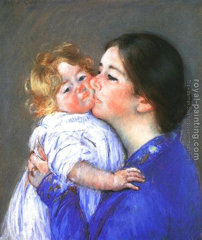 Mary Cassatt : A Kiss for Baby Anne